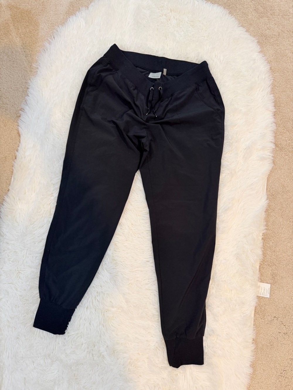 Athleta Black Jogger Track Pants